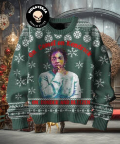 Kendrick Lamar On Donder And Blitzen Christmas Sweater Chirstmas Gifts 2024 Xmas For Family And Friends Ugly Sweater