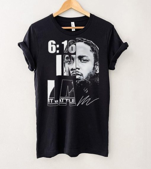 Kendrick Lamar rapper 6 16 in LA signature hoodie, sweater, longsleeve, shirt v-neck, t-shirt