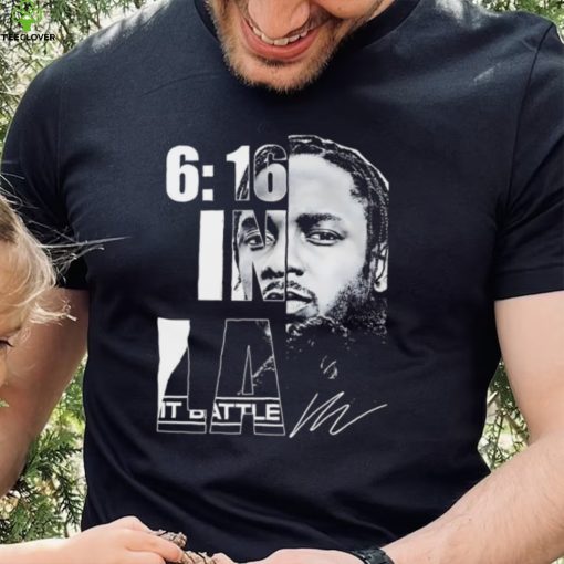 Kendrick Lamar rapper 6 16 in LA signature hoodie, sweater, longsleeve, shirt v-neck, t-shirt