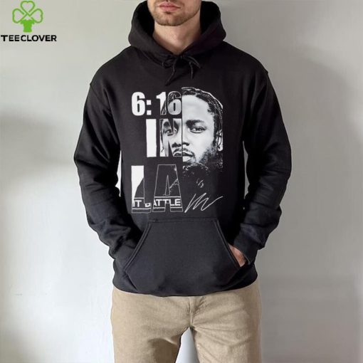 Kendrick Lamar rapper 6 16 in LA signature hoodie, sweater, longsleeve, shirt v-neck, t-shirt