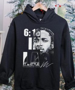 Kendrick Lamar rapper 6 16 in LA signature hoodie, sweater, longsleeve, shirt v-neck, t-shirt