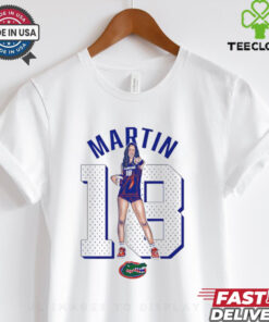 Kennedy Martin Florida Gators no 18 cartoon shirt