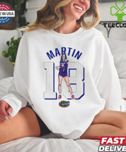 Kennedy Martin Florida Gators no 18 cartoon shirt
