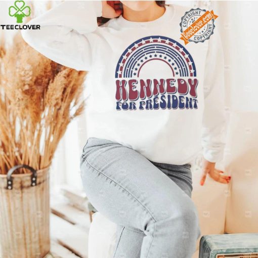 Kennedy for president USA rainbow hoodie, sweater, longsleeve, shirt v-neck, t-shirt