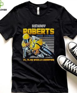 Kenny Roberts Champion 70s Retro T Shirt