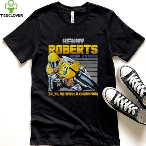 Kenny Roberts Champion 70s Retro T Shirt