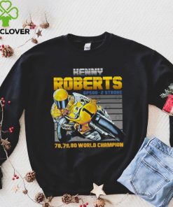 Kenny Roberts Champion 70s Retro T Shirt
