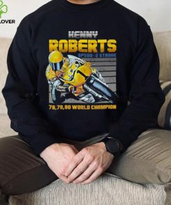 Kenny Roberts Champion 70s Retro T Shirt