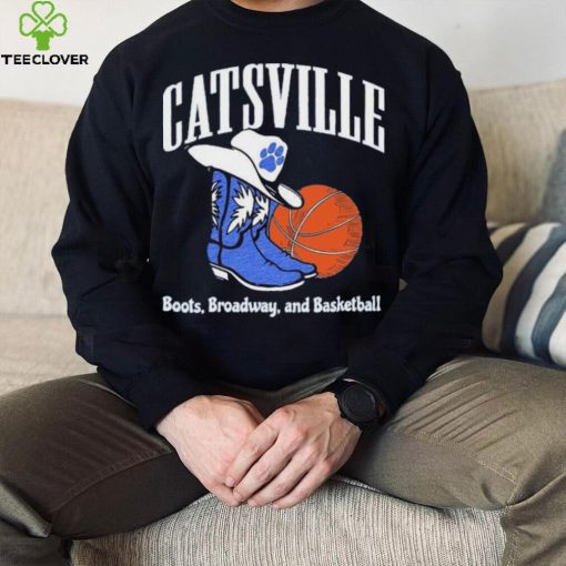 Kentucky Catsville Boots on Broadway Basketball Shirt