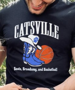 Kentucky Catsville Boots on Broadway Basketball Shirt