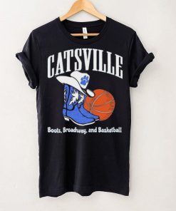 Kentucky Catsville Boots on Broadway Basketball Shirt