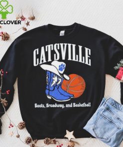 Kentucky Catsville Boots on Broadway Basketball Shirt