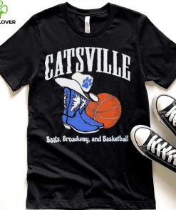 Kentucky Catsville Boots on Broadway Basketball Shirt