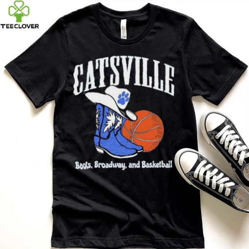 Kentucky Catsville Boots on Broadway Basketball Shirt