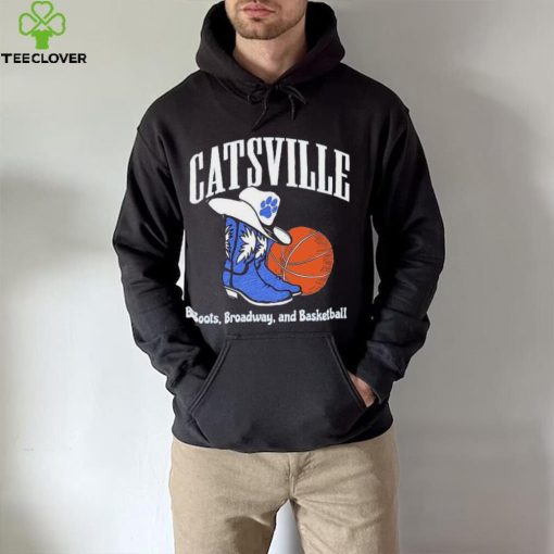 Kentucky Catsville Boots on Broadway Basketball Shirt