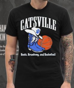 Kentucky Catsville Boots on Broadway Basketball Shirt