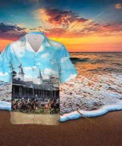 Kentucky Derby Horse Racing Hawaiian Shirt