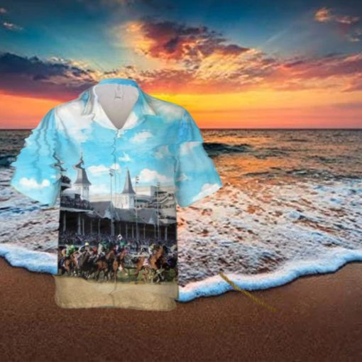 Kentucky Derby Horse Racing Hawaiian Shirt