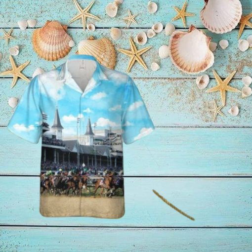 Kentucky Derby Horse Racing Hawaiian Shirt