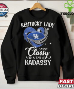Kentucky Laydy Sassy Classy And A Tad Badassy Shirt