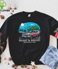 Kentucky Merry & Bright Christmas shirt
