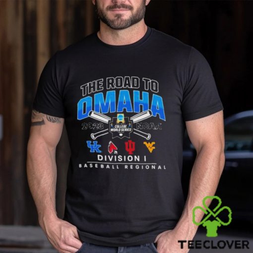 Kentucky The Road To Omaha 2023 NCAA Division I Baseball Regional shirt