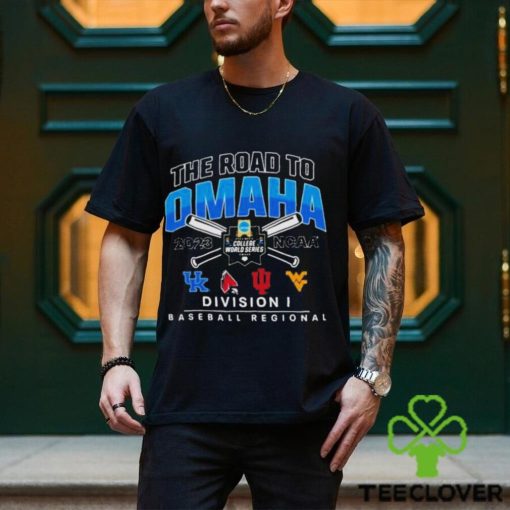 Kentucky The Road To Omaha 2023 NCAA Division I Baseball Regional shirt