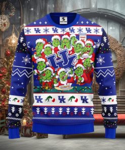 Kentucky Wildcats 12 Grinch Xmas Day Christmas Ugly Sweater
