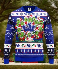 Kentucky Wildcats 12 Grinch Xmas Day Christmas Ugly Sweater