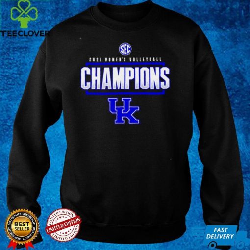 Kentucky Wildcats 2021 SEC Womens Volleyball Champions hoodie, sweater, longsleeve, shirt v-neck, t-shirt