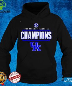 Kentucky Wildcats 2021 SEC Womens Volleyball Champions hoodie, sweater, longsleeve, shirt v-neck, t-shirt