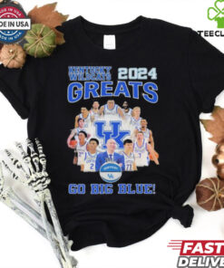 Kentucky Wildcats 2024 Greats Go Big Blue 2024 Shirt
