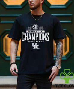 Kentucky Wildcats 2024 Sec East Baseball Regular Season Champions Locker Room T Shirt