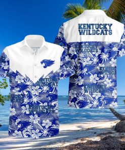 Kentucky Wildcats 3D Hawaiian Shirt Tropical Seamless NCAA Men And Women Gift For Fans