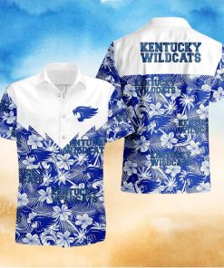 Kentucky Wildcats 3D Hawaiian Shirt Tropical Seamless NCAA Men And Women Gift For Fans