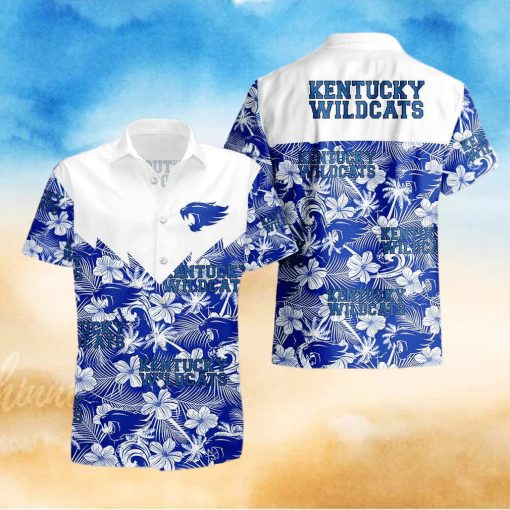Kentucky Wildcats 3D Hawaiian Shirt Tropical Seamless NCAA Men And Women Gift For Fans