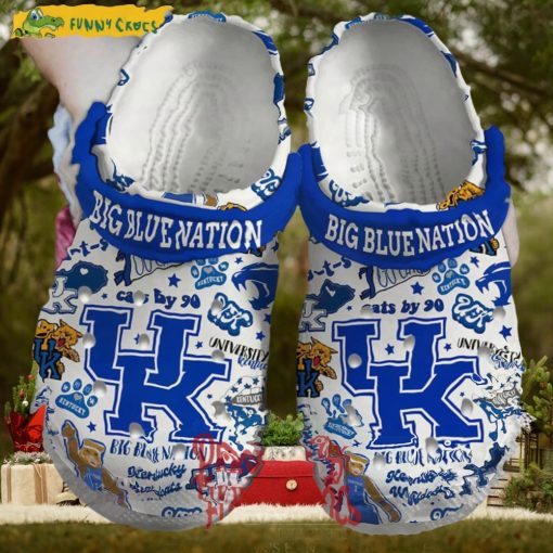 Kentucky Wildcats Big Blue Nation Crocs Shoes