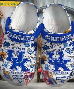 Kentucky Wildcats Big Blue Nation Crocs Shoes
