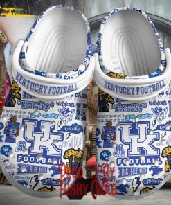 Kentucky Wildcats Football Crocs Shoes