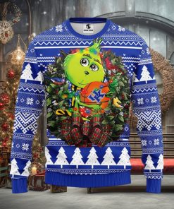 Kentucky Wildcats Grinch Hug Christmas Ugly Sweater