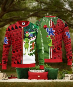 Kentucky Wildcats Grinch & Scooby doo Christmas Ugly Sweater 1