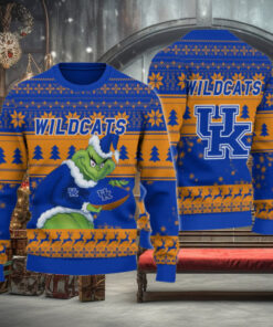 Kentucky Wildcats Grinch Ugly Christmas Sweater