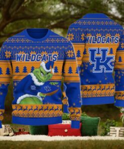 Kentucky Wildcats Grinch Ugly Christmas Sweater