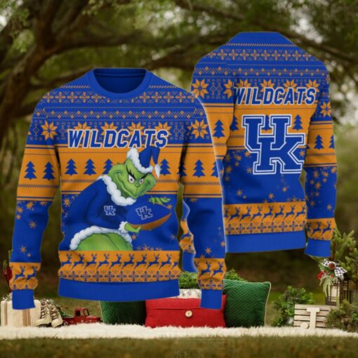 Kentucky Wildcats Grinch Ugly Christmas Sweater