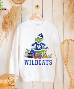 Kentucky Wildcats Grinch and Max dog funny Christmas hoodie, sweater, longsleeve, shirt v-neck, t-shirt