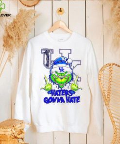 Kentucky Wildcats Grinch middle finger haters gonna hate shirt 3 Kentucky Wildcats Grinch middle finger haters gonna hate shirt