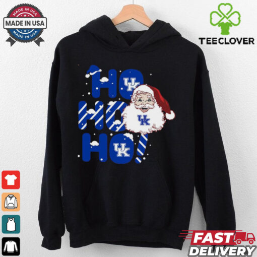 Kentucky Wildcats Ho Ho Ho Santa Claus Christmas shirt