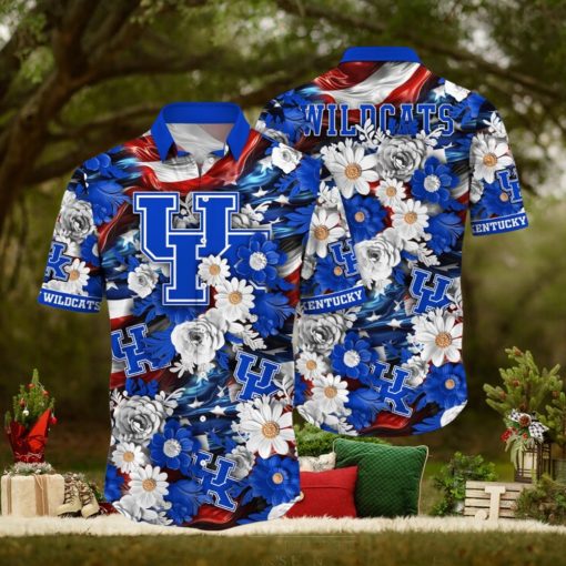 Kentucky Wildcats NCAA2 Hawaii Shirt Independence Day