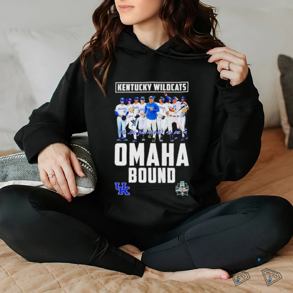 Kentucky Wildcats Omaha Bound signature shirt Kentucky Wildcats Omaha Bound signature shirt