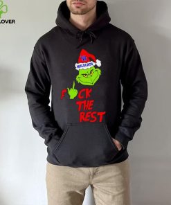 Kentucky Wildcats Santa Grinch fuck the rest hoodie, sweater, longsleeve, shirt v-neck, t-shirt